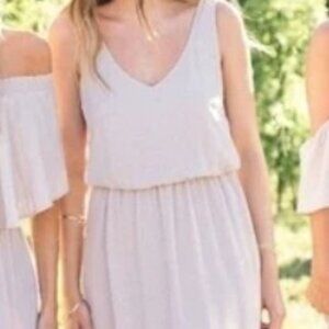 Show Me Your Mumu Beige Kendall Maxi Dress NWT